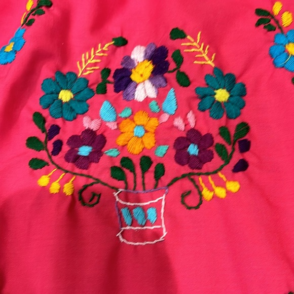 Mexican Embroidery 3t Dress - Picture 4 of 4